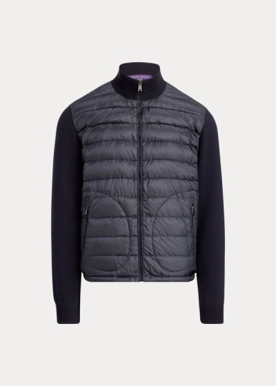 Men's Ralph Lauren RLX Hybrid Down Jacket | 923076PXF